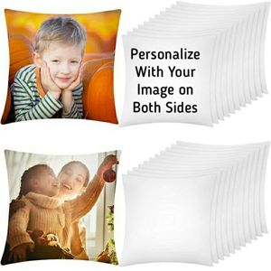 Photo Accent Pillow Case Double-Sided - Personalize With Your Own Image